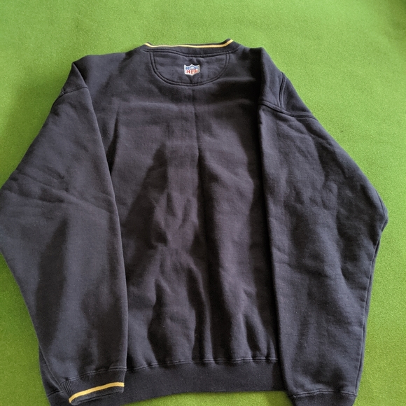 Puma NFL St Louis Rams Crewneck Sweatshirt Navy XL - Picture 2 of 8